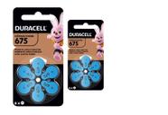 Pilha Auditiva 675 Duracell Original Longa Duração C/12 Un