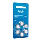 Pilha auditiva elgin tamanho 675 pr44 1,4v com 6 unidades