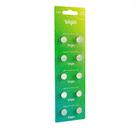 Pilha Bateria Alcalina Elgin Blister LR41 AG3 LR736 1.5V - Cartela com 10 Unidades