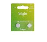 Pilha Bateria Botão Elgin AG10/LR1130/LR54 1.5V Com 2 Unidades