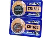Pilha Bateria CR1632 Murata 02 unidades