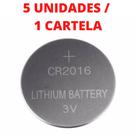 Pilha Bateria Lithium Cr2016/Cr2025/Cr2032 3v Botão Moeda Elgin Cartela Original Dura Mais