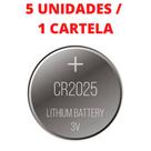 Pilha Bateria Lithium Cr2016/Cr2025/Cr2032 3v Botão Moeda Elgin Cartela Original Dura Mais