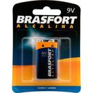 Pilha Brasfort Alcalina Bateria 09V Cartela Com 1 Peca 6304