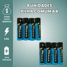 Pilha Comum 60 Unidadas Pacote Caixa Pilhas Pequenas Pilha Comum 60 Unidadas Pacote Caixa Pilhas Pequenas