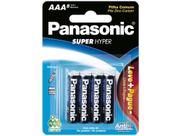 Pilha Comum AAA Super Hyper R03UAL/L8P6 - Panasonic 1,5V 8 Unidades