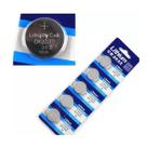 Pilha CR2032 3V Para Lanterna LED Pequena e Chaveiro Luminoso Kit 5 Unidades Lítio Tipo Moeda Pilha CR2032 3V Para Lanterna LED Pequena e Chaveiro Luminoso Kit 5 Unidades Lítio Tipo Moeda