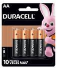 Pilha Duracell AA Pequena Alcalina Cartela Com 4 Unidades