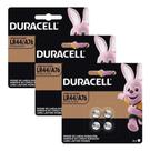 Pilha Duracell Lr44 A76 Px76a V13ga 3 Cartelas C/4 Unidades
