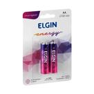 Pilha Elgin Recarregável AA2 2700MAH