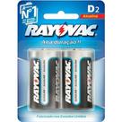 Pilha Grande Alcalina com 2 Unidades 20220 Rayovac - Rayovac Pilha Grande Alcalina com 2 Unidades 20220 Rayovac - Rayovac