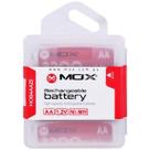 Pilha Mox AA Recarregavel 2300MAH MOB4AA23 (4 Unidades)