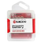 Pilha Mox AA Recarregavel 4300MAH MOB4AA43 (4 Unidades)