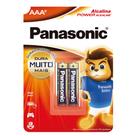 Pilha Palito AAA Alcalina Panasonic - c/2 (caixa com 12 cartelas) Pilha Palito AAA Alcalina Panasonic - c/2 (caixa com 12 cartelas)