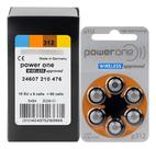 Pilha para aparelho auditivo caixa com 10 unid. POWER ONE