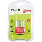 Pilha Recarregável AA 1.2V 2900mAh (C/2 Pilhas) Flex