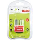 Pilha Recarregável AA 1.2V 2900mAh (C/2 Pilhas) Flex Pilha Recarregável AA 1.2V 2900mAh (C/2 Pilhas) Flex