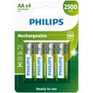 Pilha Recarregável AA 2500MAH Blister com 4 Unidades R6B4RTU25/59