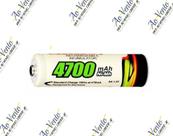 Pilha Recarregável Aa 4700 Mah - Cartela Com 4 Unidades