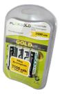 Pilha recarregavel aa c/ 4 unid. mod. 'flex" fx-aa25lb4