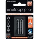 Pilha Recarregável Panasonic Eneloop Pro AAA 950 mAh Cartela C/2 Pilhas