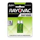 Pilha Recarregavel Rayovac Aaa Palito 600mah Com 2 Pilha Recarregavel Rayovac Aaa Palito 600mah Com 2