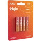 Pilha Zinco Palito AAA ELGIN - 10 Blisters com 4 Unidades Cada Pilha Zinco Palito AAA ELGIN - 10 Blisters com 4 Unidades Cada