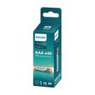 Pilha Zinco Philips AAA Carvão com 40 Unidades