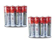 Pilhas AA Comum 1.5V Pequena 2A 08 Unidades Originais