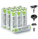 Pilhas AA recarregáveis BEVIGOR 1000mAh 1,2 V NiMH, pacote com 12