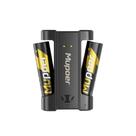 Pilhas AA recarregáveis Mupper 3600mAh 1.5V, pacote com 2 pilhas com carregador