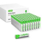 Pilhas AAA Lepro, pacote de 100, 1,5 V, 1200 mAh, alcalinas
