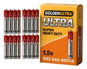 Pilhas Aaa Palito Golden Ultra Hyper Cartela Com 16 Unidades Pilhas Aaa Palito Golden Ultra Hyper Cartela Com 16 Unidades