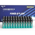 Pilhas AAA POWER FLASH 36 Pilhas Alcalinas 1,5V 3a