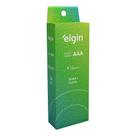 Pilhas alcalinas aaa caixa com 24 elgin