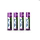 Pilhas Philips Recarregáveis Aa 2500 Mah Recarregável com 4 unidades
