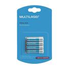Pilhas Recarregáveis Aaa (1000mah) - 4 Unidades - CB050 Pilhas Recarregáveis Aaa (1000mah) - 4 Unidades - CB050