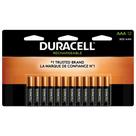 Pilhas recarregáveis Duracell AAA, pacote com 12 unidades Pilhas recarregáveis Duracell AAA, pacote com 12 unidades
