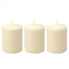 Pillar Candles Stonebriar, pacote com 3, 8 x 10 cm, 35h Burn