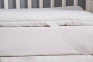 PILLOW PARA BERÇO PADRÃO 1,30m X 0,70m ANTIALERGICO IMPERMEÁVEL 100% ALGODÃO PRESENTE CHA DE BEBE