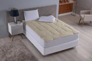 Pillow Top Cama Casal Box Protetor De Colchão Extra Macio CASAL PADRÃO / QUEEN