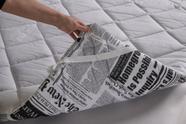 Pillow Top Cama Casal Queen Box Protetor De Colchão Extra Macio Jornal Dupla Face Pillow Top Cama Casal Queen Box Protetor De Colchão Extra Macio Jornal Dupla Face