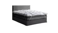 Pillow Top Casal Fibra Siliconada Branco