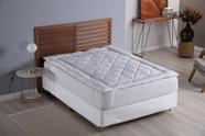 Pillow top casal king size protetor de colchão dupla face 100% algodão percal 200 fios Pillow top casal king size protetor de colchão dupla face 100% algodão percal 200 fios