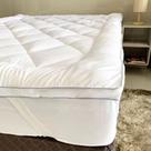 Pillow Top Casal Toque De Plumas Diamond Appel Branco Pillow Top Casal Toque De Plumas Diamond Appel Branco