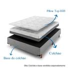 Pillow Top Firme De Espuma D33 Casal Sdb Colchões