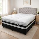 Pillow Top King Dupla Manta 1200g 10cm de Altura Antialérgico Lavável