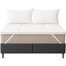 Pillow Top King Home&Cia Dupla Face 200 Fios 6cm 700g/m² 195x203cm Branco