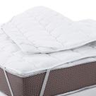 Pillow Top Queen de Espuma D20 Percal 180 Fios Algodão Hipoalergênico com Elástico 158x198cm BF Colchões
