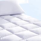 Pillow Top Solteiro 100 Fibra Siliconada 1600GM2 Tecido Percal Algodão Muito mais Conforto